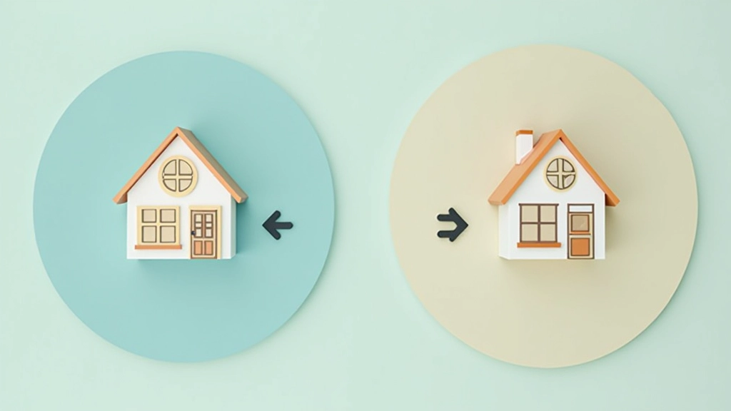 Symboles représentant épargne populaire et plan logement avec maison